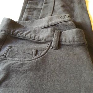Pants womens new size L 95% cotton 5% spandex Brooklyn charcoal Delia’s